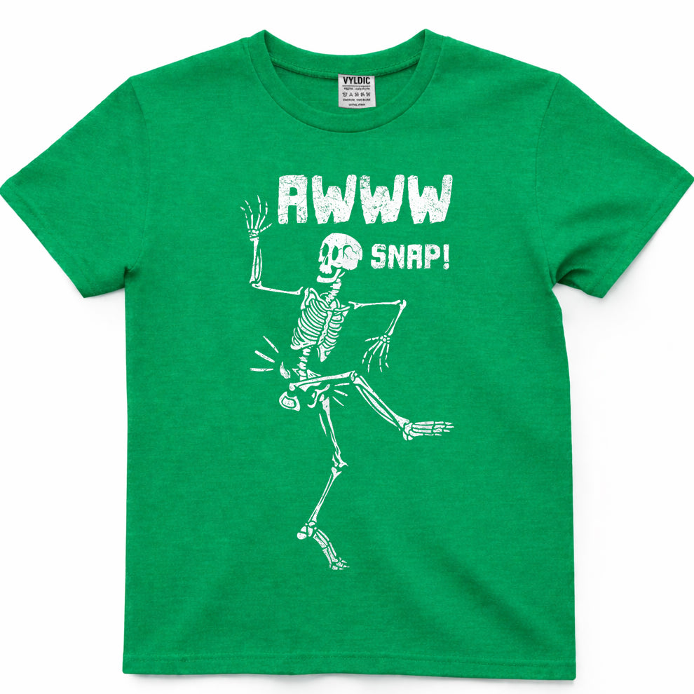 Awww Snap Funny Hip Broken Design for Surgery Survivor T-Shirt