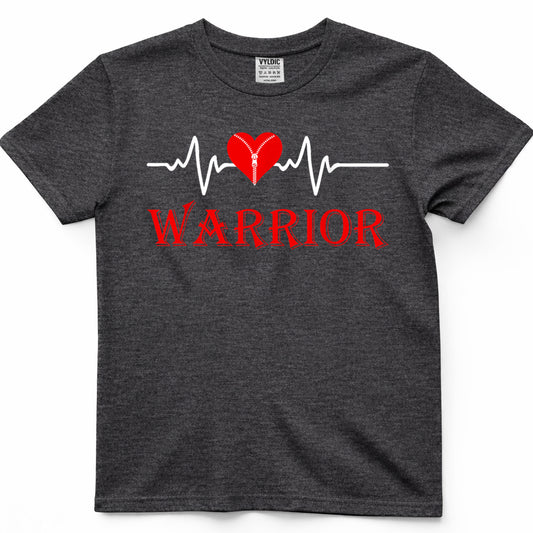 Open Heart Surgery Recovery Survivor Heart Warrior Men Women T-Shirt