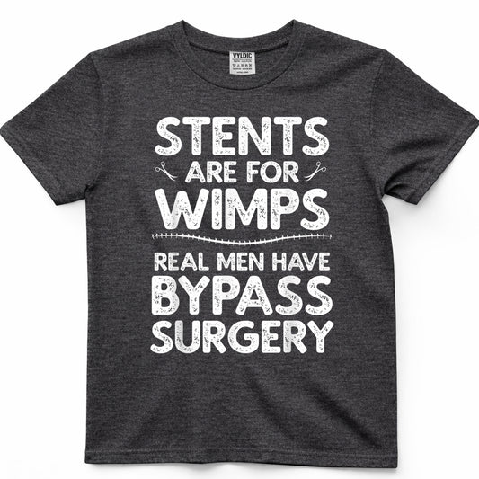 Cool Bypass Open Heart Surgery Art for Men Boy Transplant T-Shirt