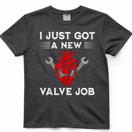 Heart Surgery Men Funny Valve Job T-Shirt