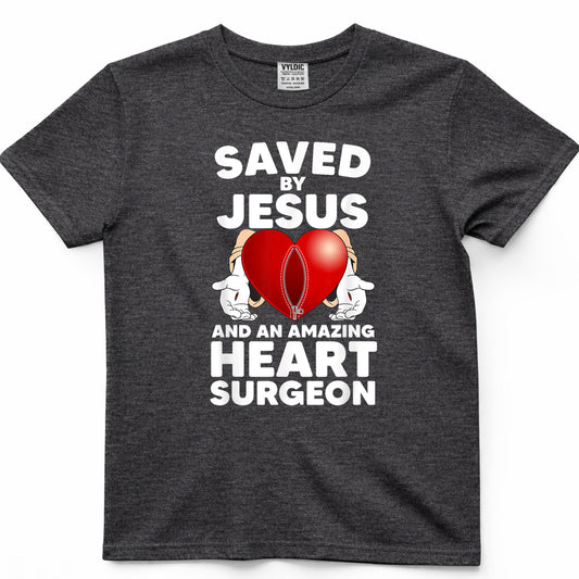 Funny Open Heart Surgery Design for Men Women Heart Patients T-Shirt