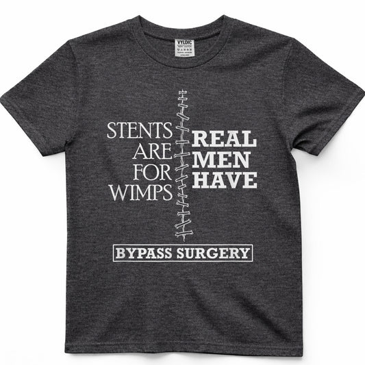 Heart Surgery Survivor After Surgery Recovery Men Bypass T-Shirt