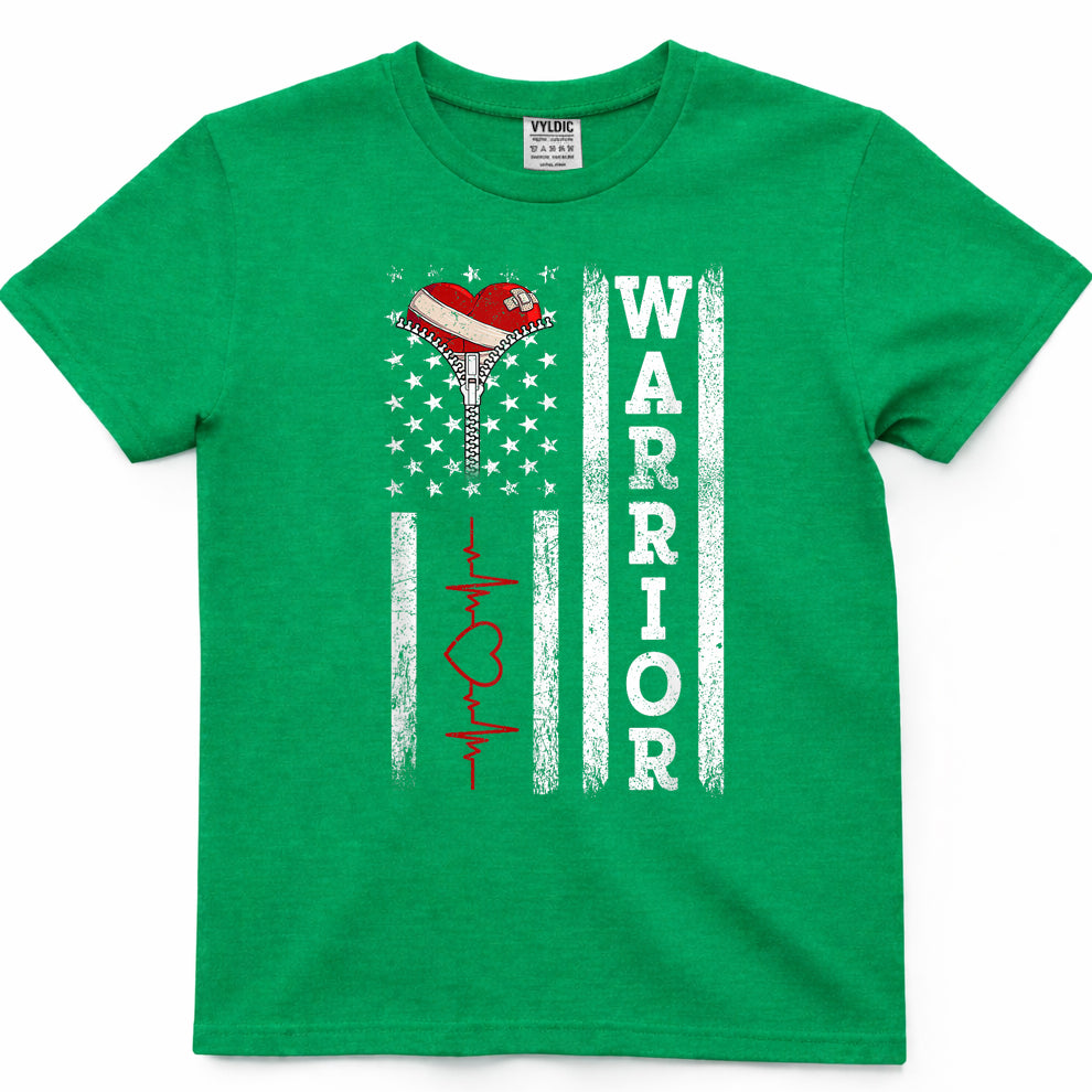 Open Heart Surgery Warrior Gift for Heart Patients Survivor T-Shirt