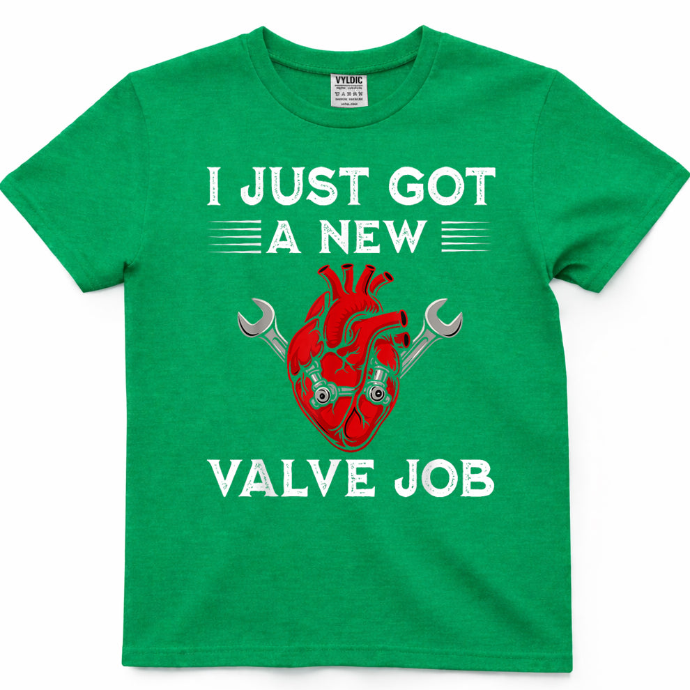 Heart Surgery Men Funny Valve Job T-Shirt