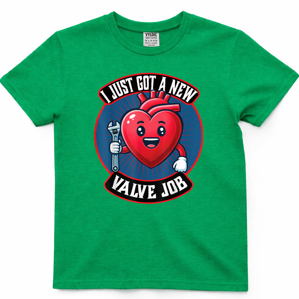 Open Heart Surgery Recovery Survivor Bypass TAVR Valve Job T-Shirt