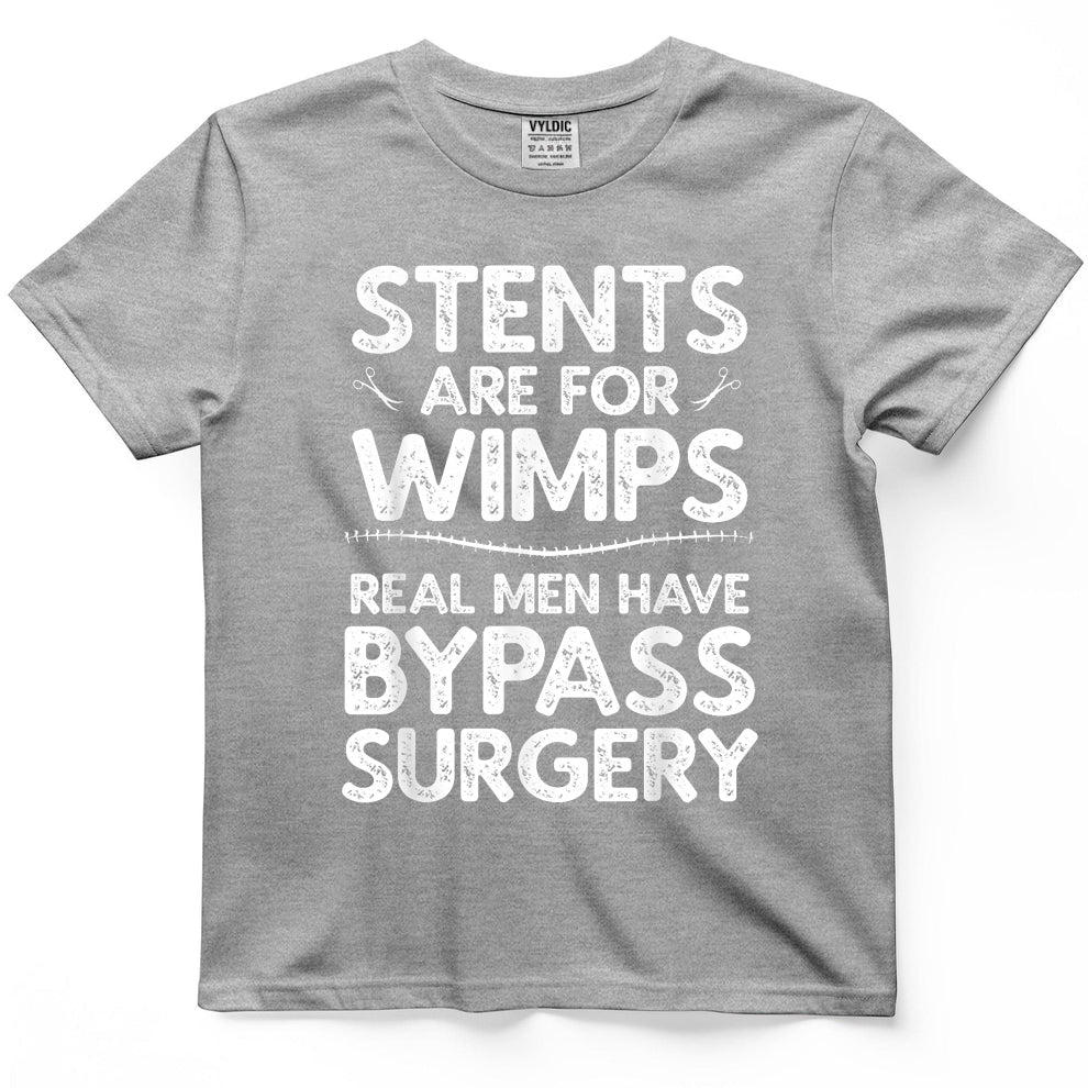 Cool Bypass Open Heart Surgery Art for Men Boy Transplant T-Shirt