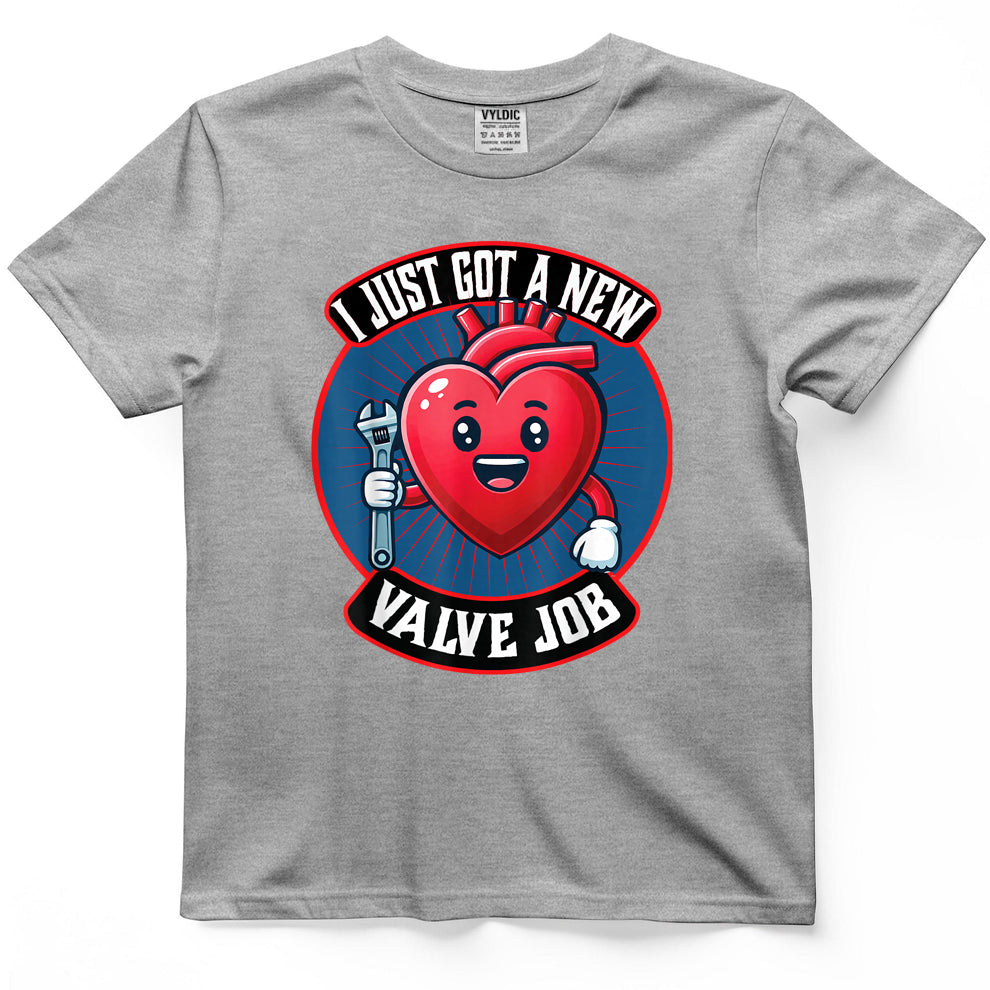 Open Heart Surgery Recovery Survivor Bypass TAVR Valve Job T-Shirt