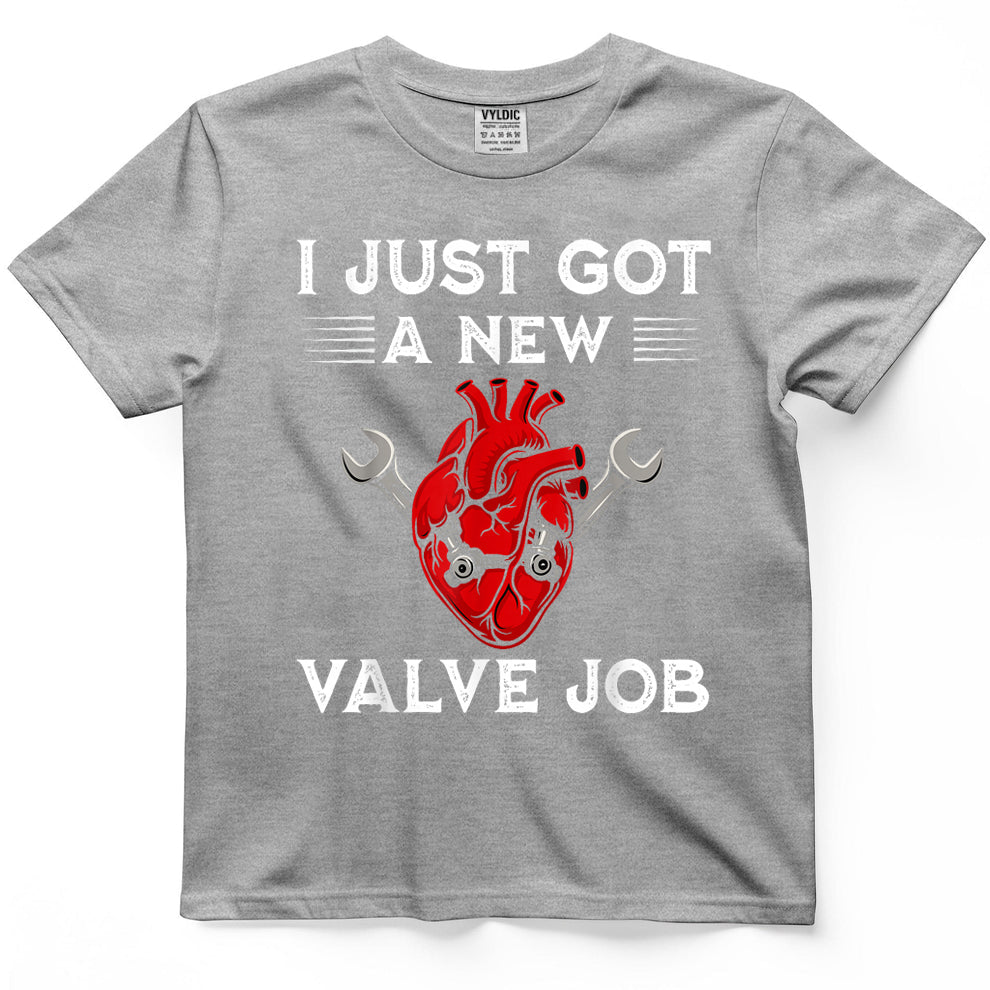 Heart Surgery Men Funny Valve Job T-Shirt