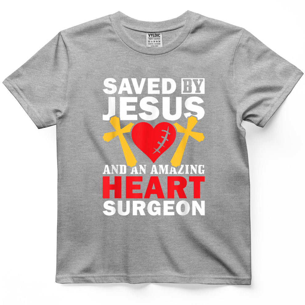 Open Heart Surgery Survivor Jesus Bypass Recovery T-Shirt