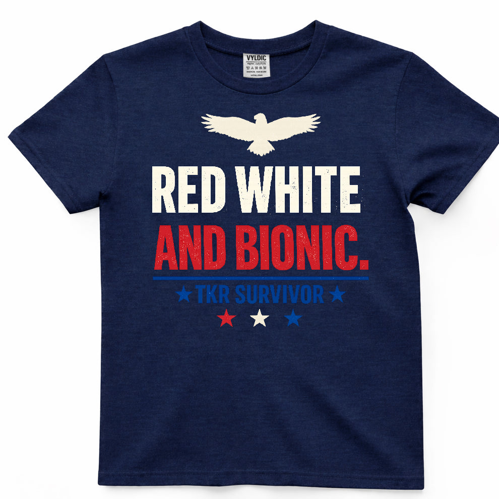 Red White And Bionic Shirt
