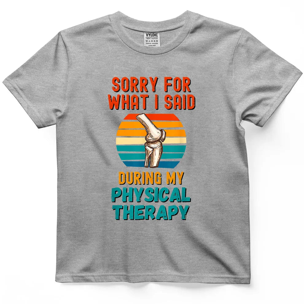 Physical Therapy Surgery Recovery Knee Shirt