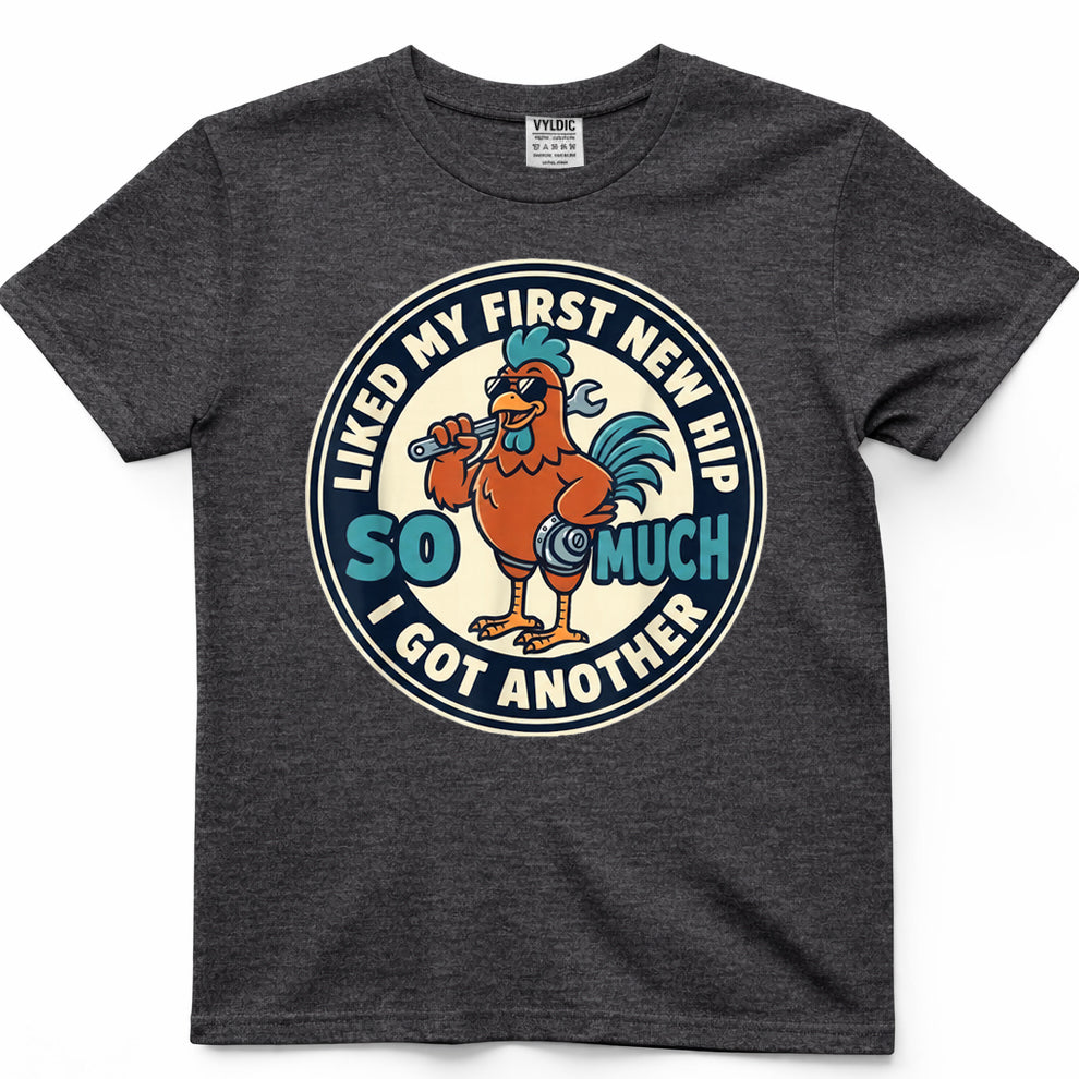 Funny Double Hippie Hip Joint Replacement Two Hip Surgery T-Shirt
