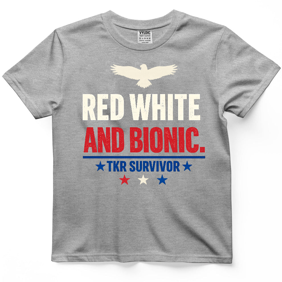 Red White And Bionic Shirt