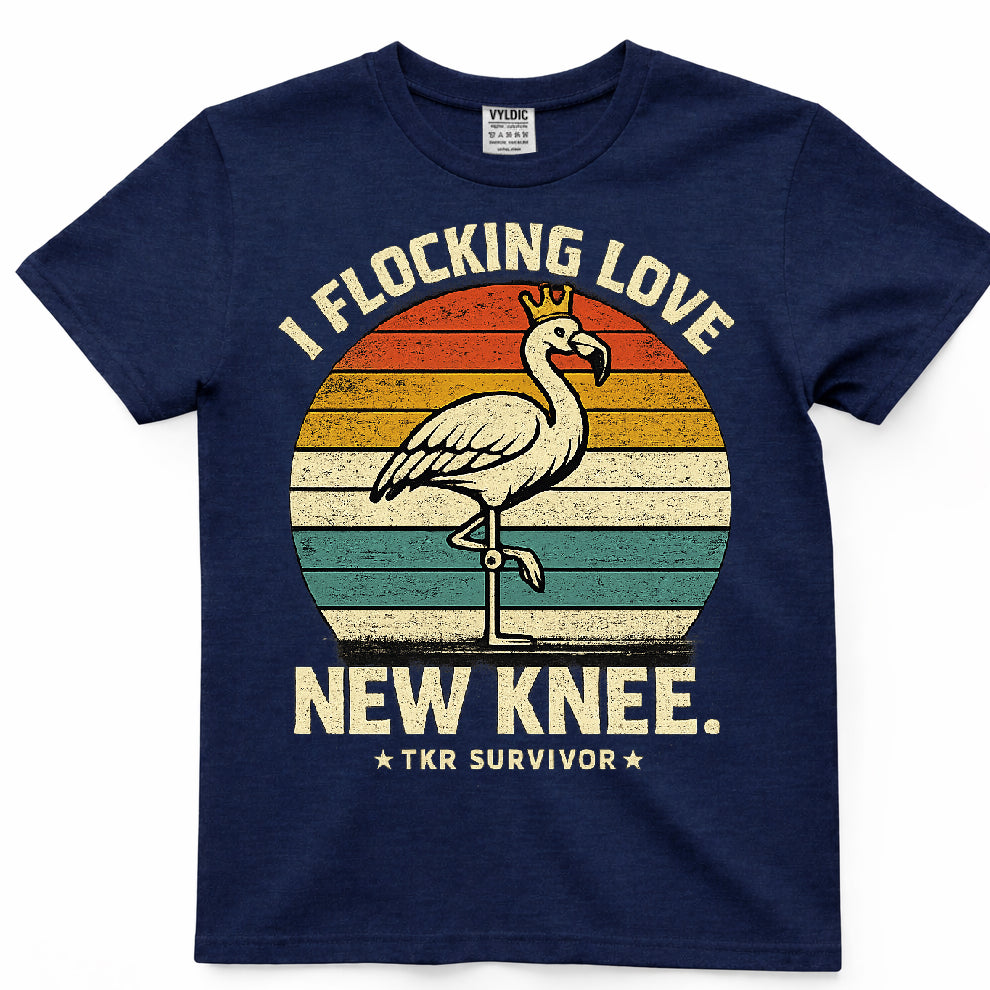 I Flocking Love New Knee Shirt.
