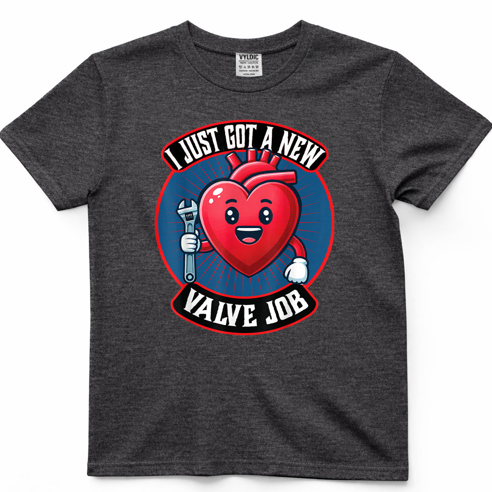 Open Heart Surgery Recovery Survivor Bypass TAVR Valve Job T-Shirt