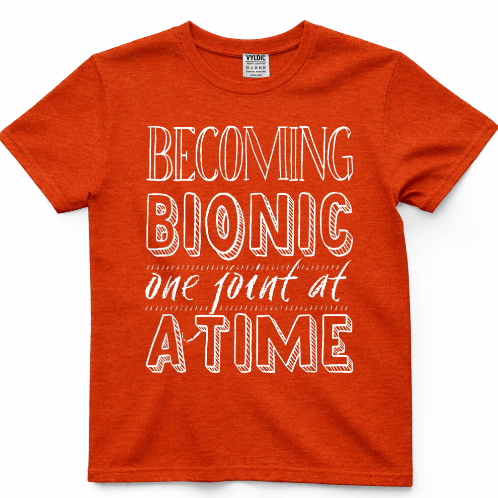 Becoming Bionic - Knee or Hip Joint Surgery Fun T-Shirt