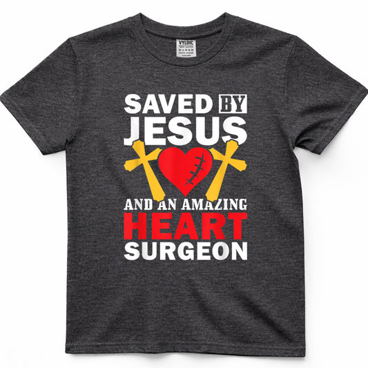 Open Heart Surgery Survivor Jesus Bypass Recovery T-Shirt