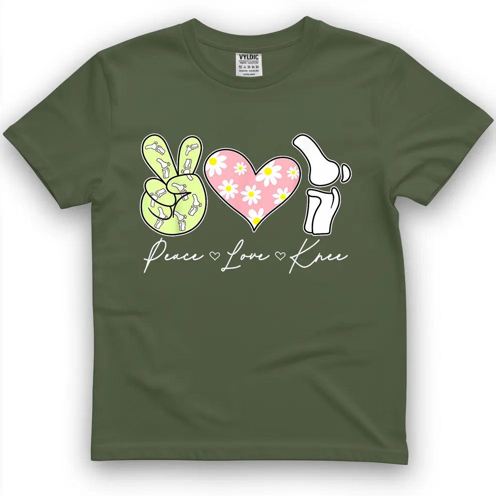 Peace Love Knee Replacement T-Shirt