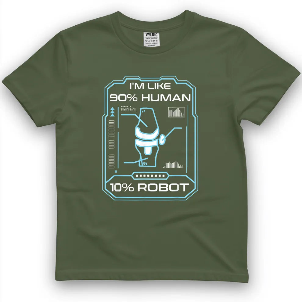 Human Robot New Knee Surgery Joke Shirt