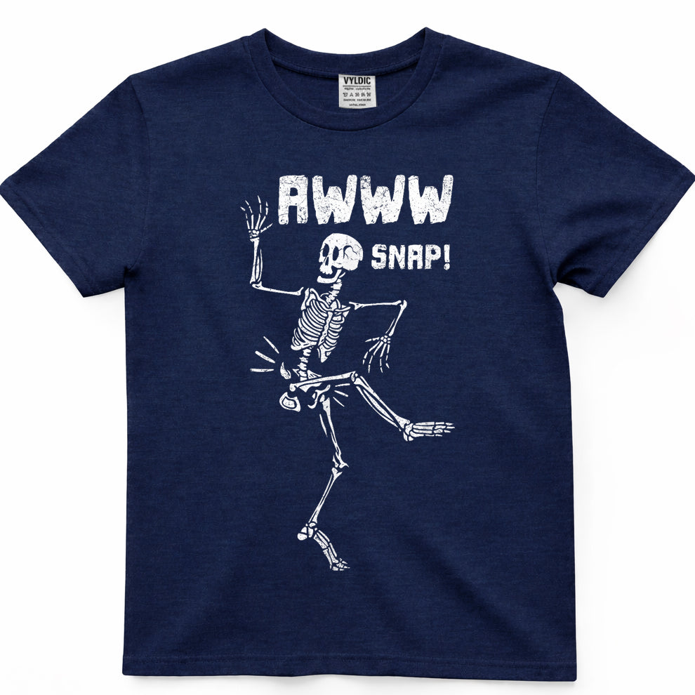 Awww Snap Funny Hip Broken Design for Surgery Survivor T-Shirt
