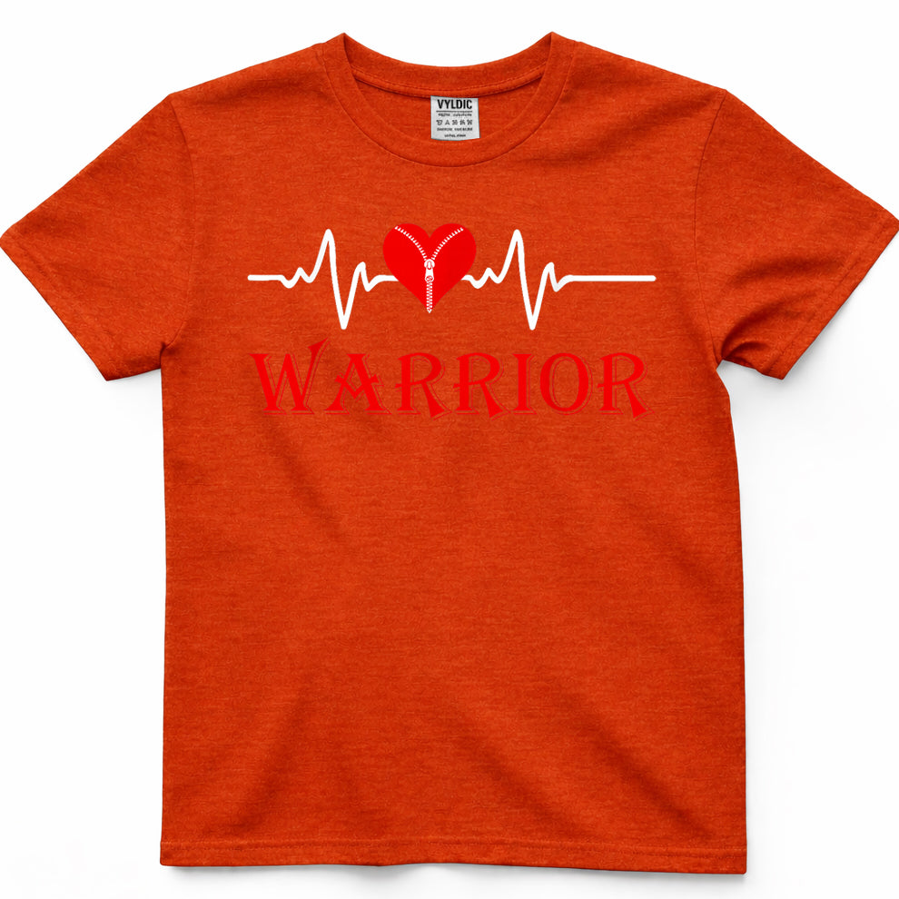 Open Heart Surgery Recovery Survivor Heart Warrior Men Women T-Shirt