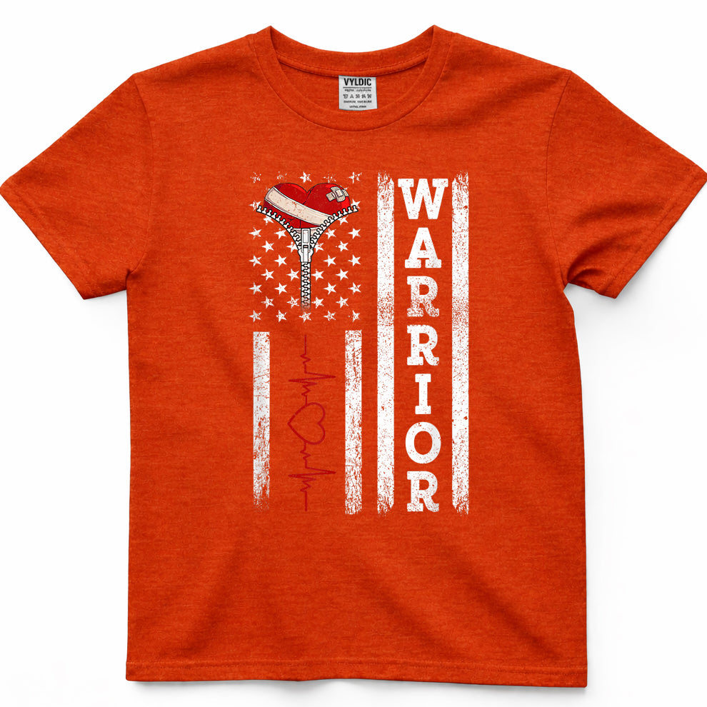 Open Heart Surgery Warrior Gift for Heart Patients Survivor T-Shirt
