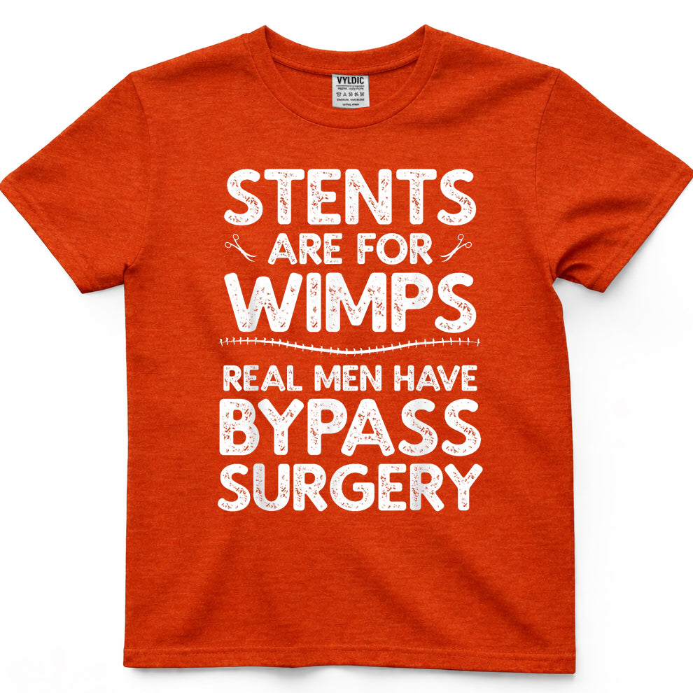 Cool Bypass Open Heart Surgery Art for Men Boy Transplant T-Shirt