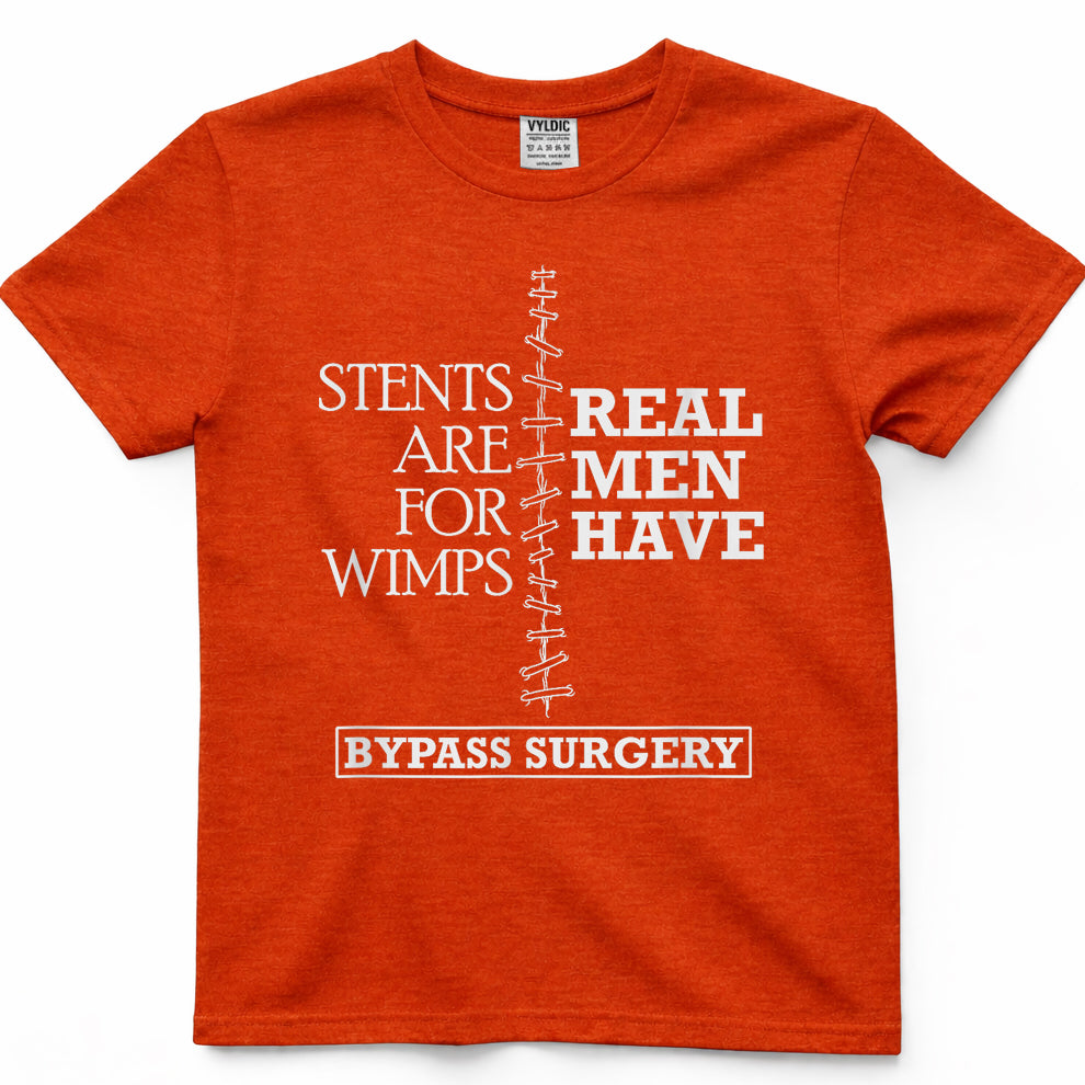 Heart Surgery Survivor After Surgery Recovery Men Bypass T-Shirt