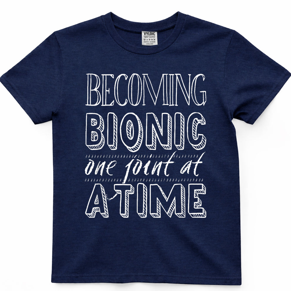 Becoming Bionic - Knee or Hip Joint Surgery Fun T-Shirt