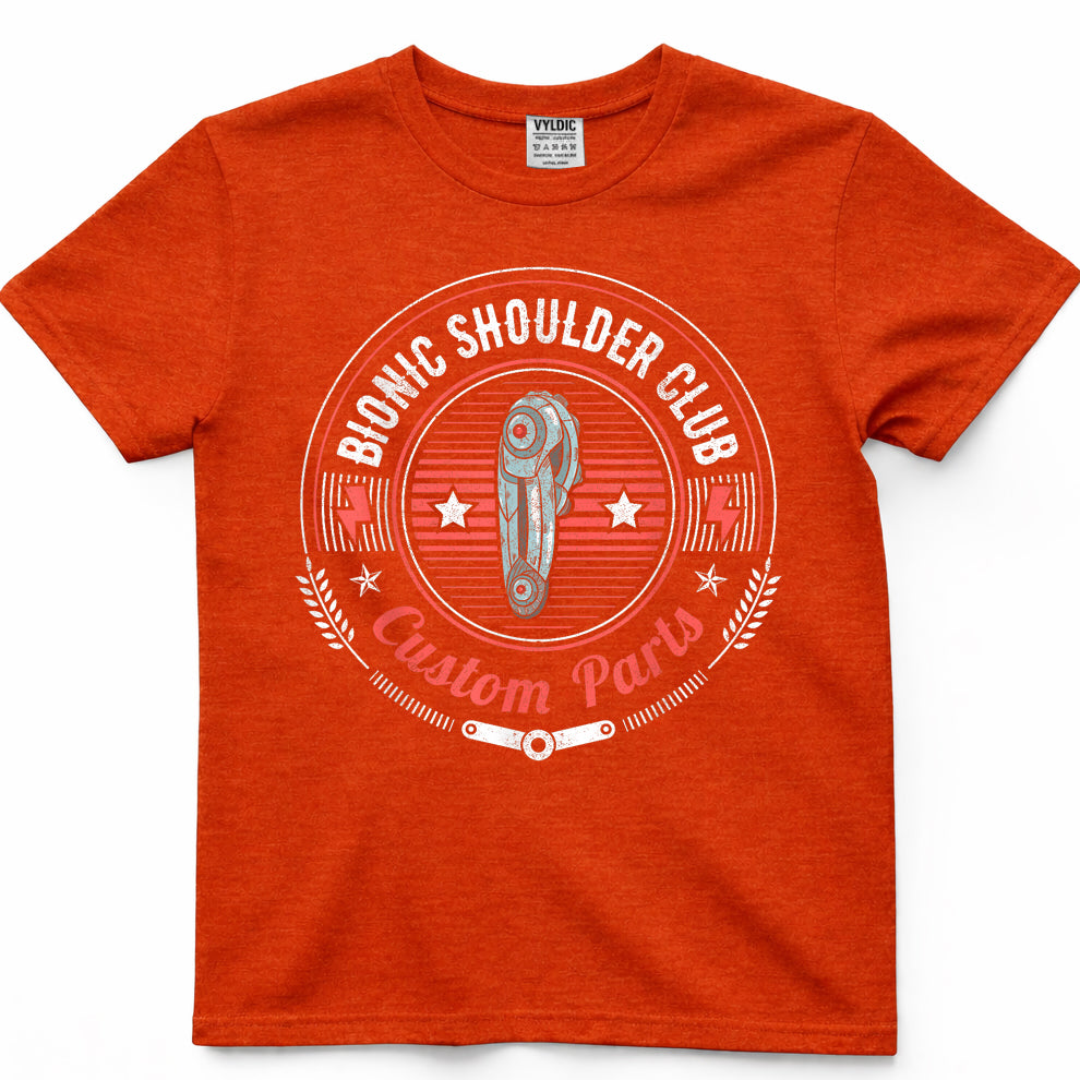 Bionic Shoulder Club Custom Parts Funny Shoulder Replacement T-Shirt