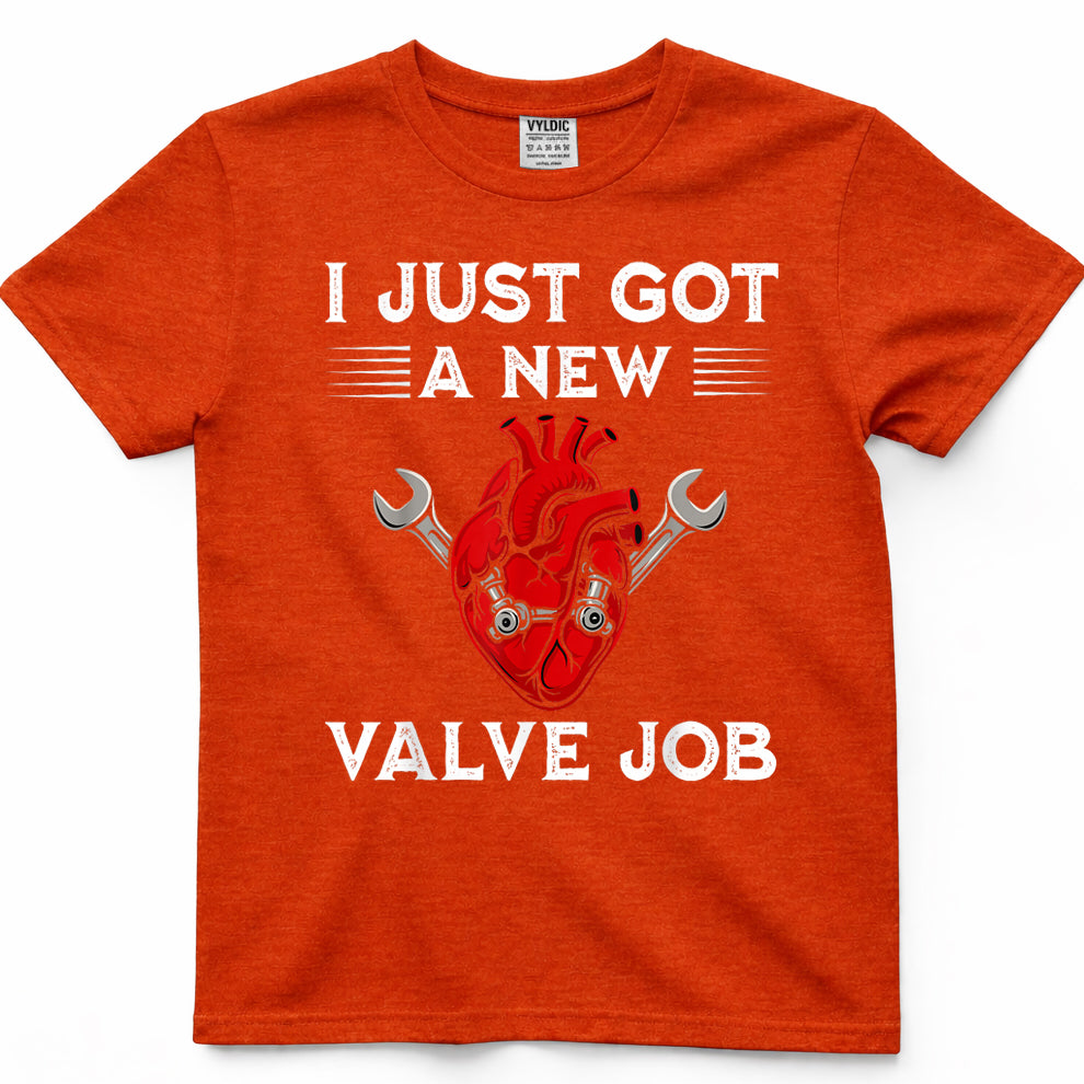 Heart Surgery Men Funny Valve Job T-Shirt