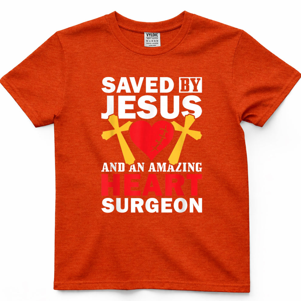 Open Heart Surgery Survivor Jesus Bypass Recovery T-Shirt