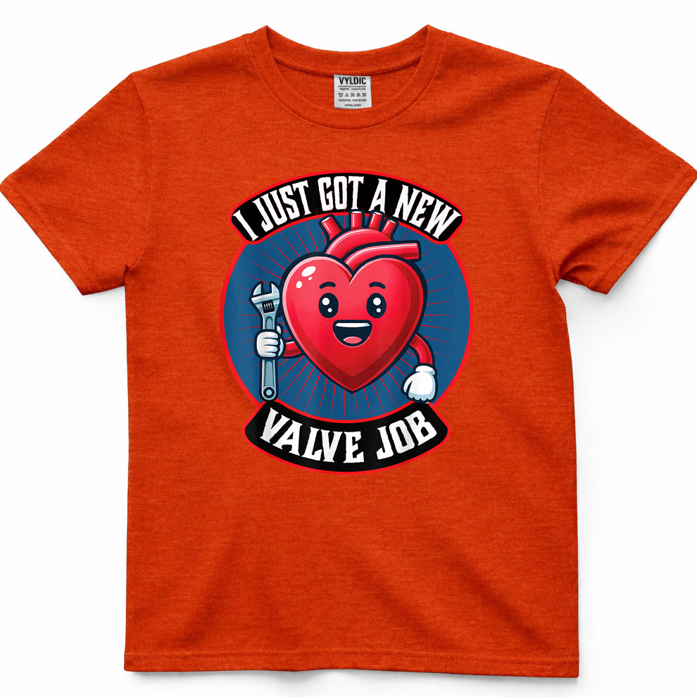 Open Heart Surgery Recovery Survivor Bypass TAVR Valve Job T-Shirt