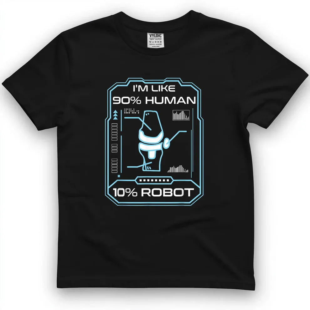 Human Robot New Knee Surgery Joke Shirt