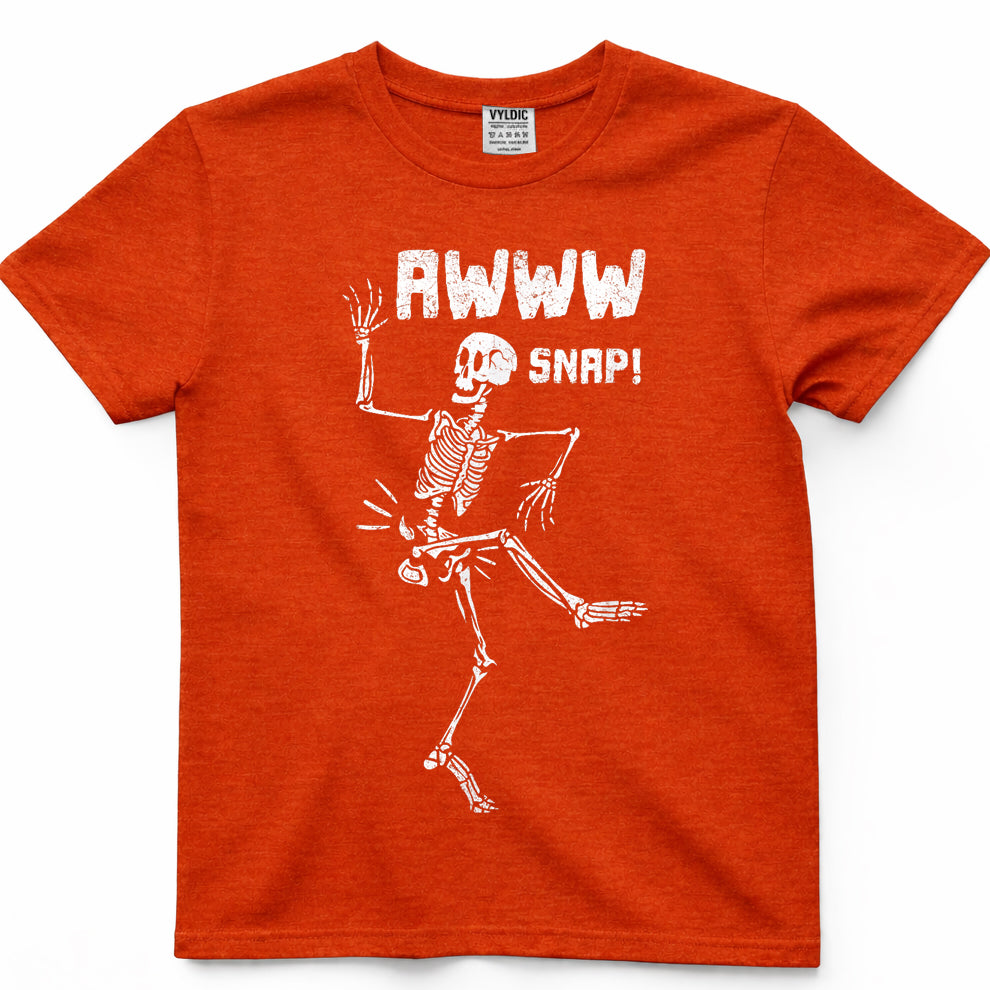 Awww Snap Funny Hip Broken Design for Surgery Survivor T-Shirt