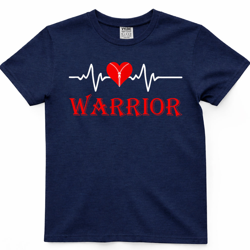 Open Heart Surgery Recovery Survivor Heart Warrior Men Women T-Shirt