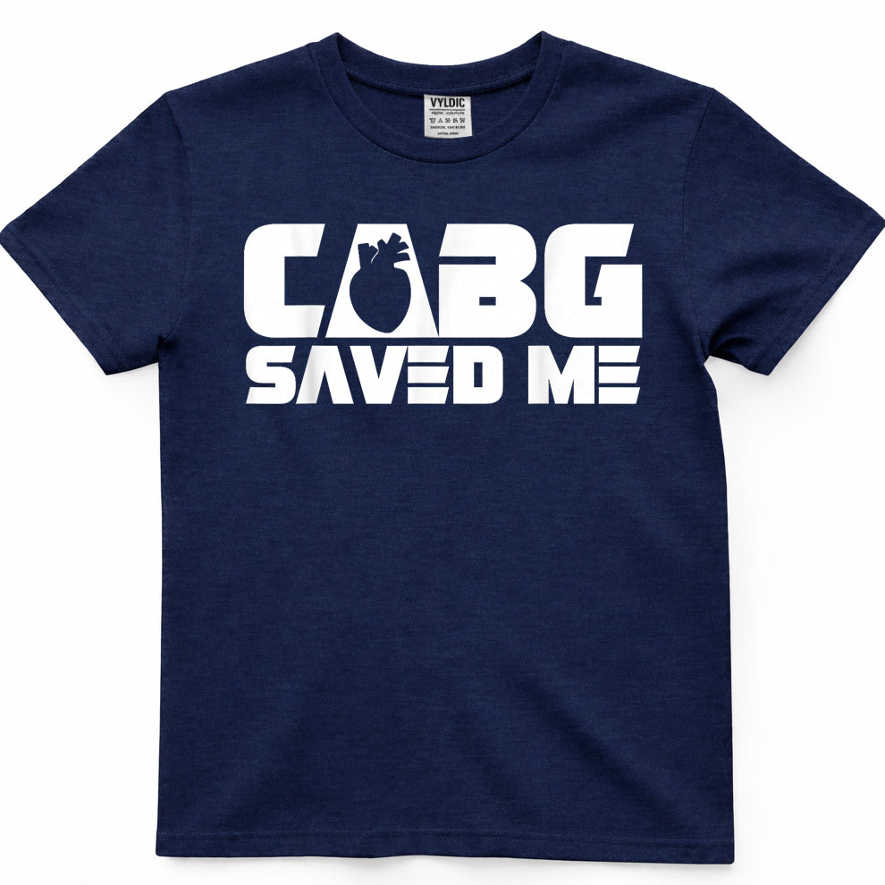 Open Heart Surgery CABG Saved Me T-Shirt