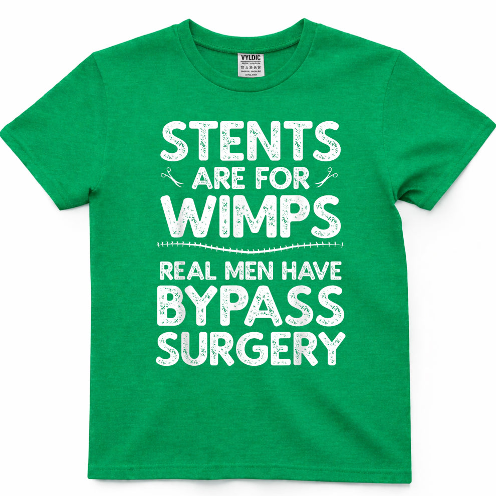 Cool Bypass Open Heart Surgery Art for Men Boy Transplant T-Shirt
