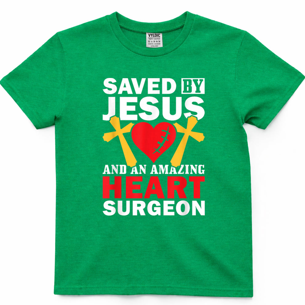Open Heart Surgery Survivor Jesus Bypass Recovery T-Shirt
