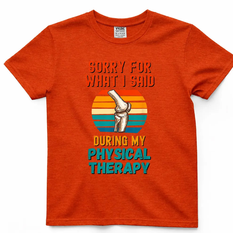 Physical Therapy Surgery Recovery Knee Shirt