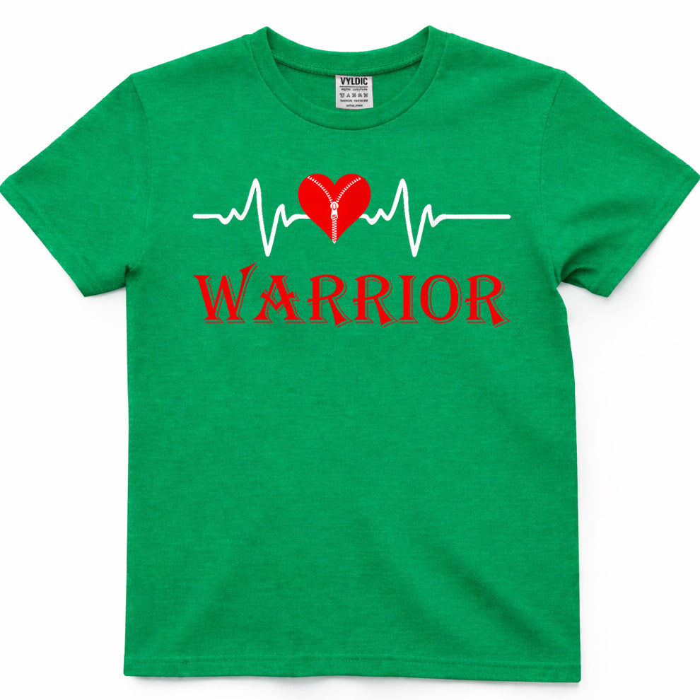 Open Heart Surgery Recovery Survivor Heart Warrior Men Women T-Shirt