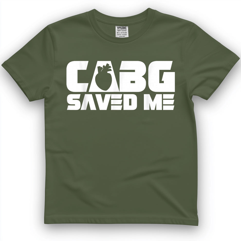 Open Heart Surgery CABG Saved Me T-Shirt