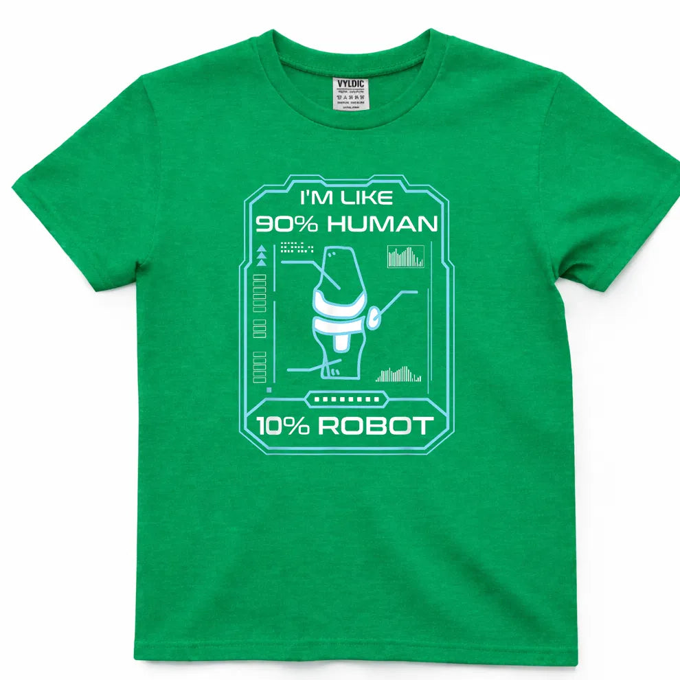 Human Robot New Knee Surgery Joke Shirt