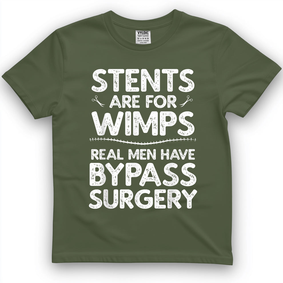 Cool Bypass Open Heart Surgery Art for Men Boy Transplant T-Shirt