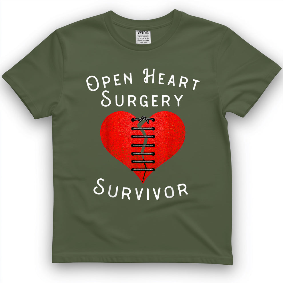 Open Heart Surgery Survivor T-Shirt