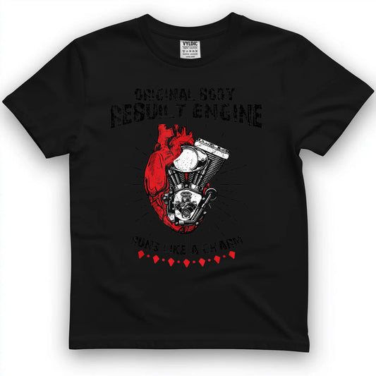 Funny Open Heart Surgery Original Body Rebuilt Engine T-Shirt