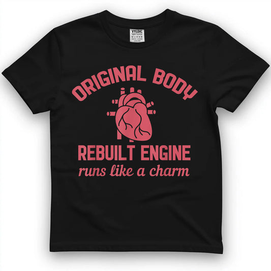Funny Open Heart Bypass Surgery Recovery Get Well Gift T-Shirt