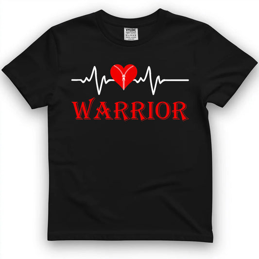 Open Heart Surgery Recovery Survivor Heart Warrior Men Women T-Shirt