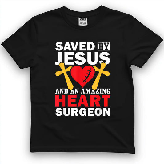 Open Heart Surgery Survivor Jesus Bypass Recovery T-Shirt