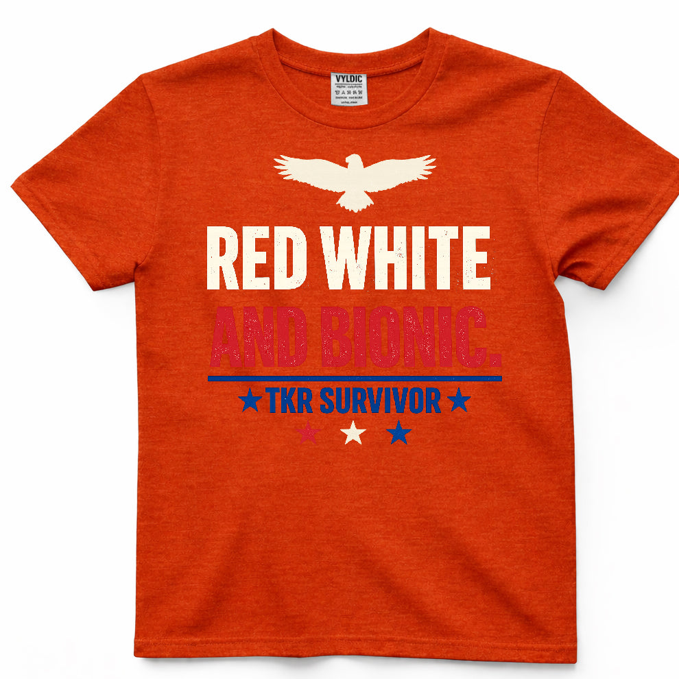 Red White And Bionic Shirt